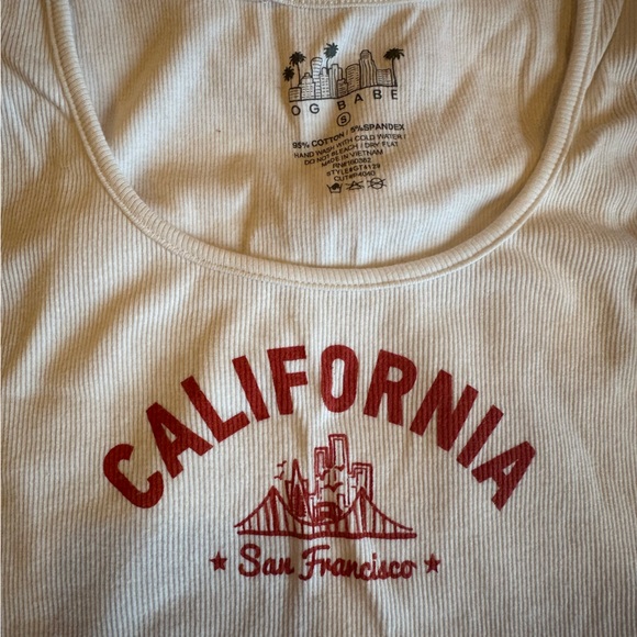 San Francisco Cropped Tank - Picture 2 of 2